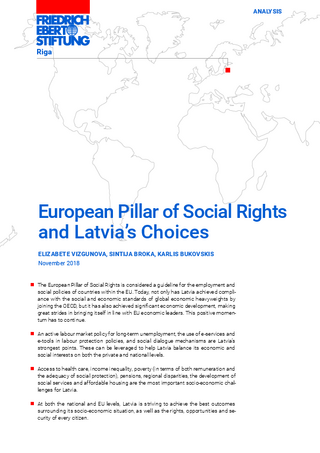 European pillar of social rights and Latvia's choices
