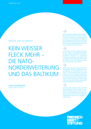 Kein Weisser Fleck mehr - die NATO-Norderweiterung und das Baltikum